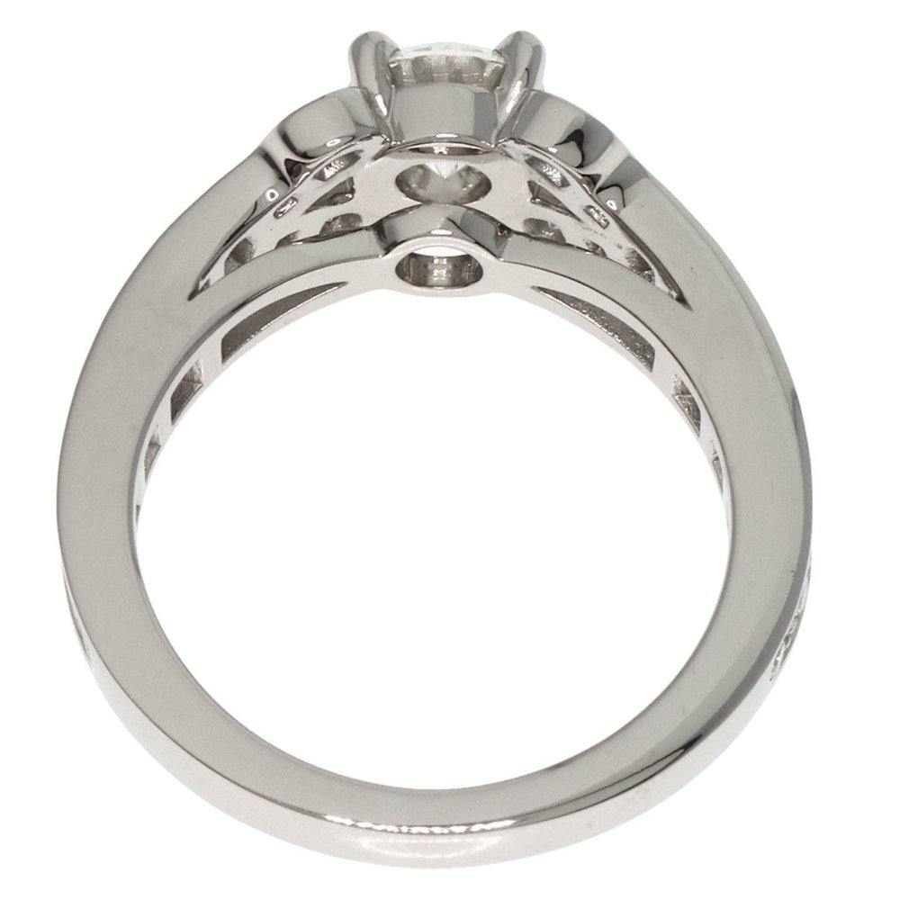CARTIER Authentic Silver Diamond Ring #46 - Picture 4 of 9
